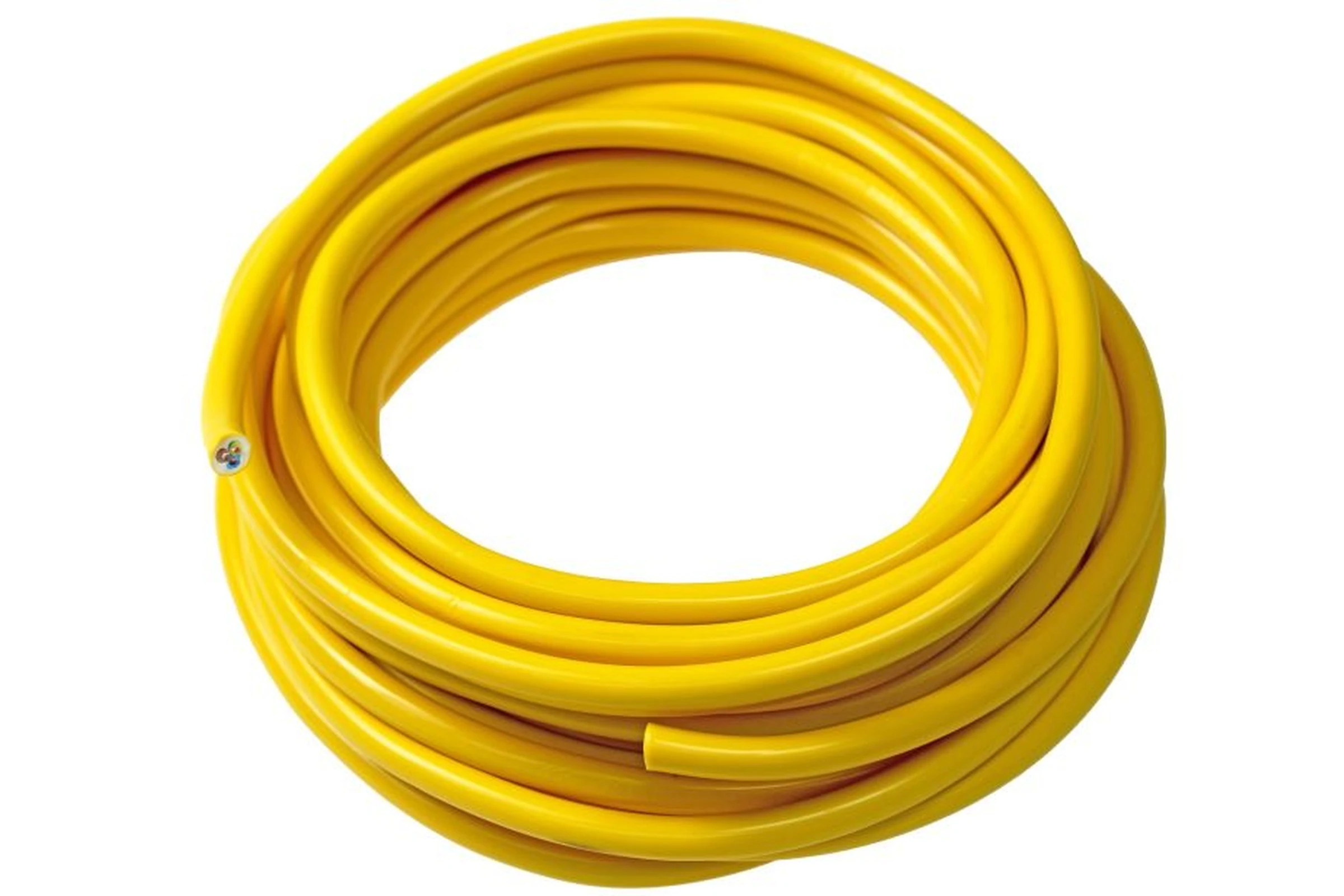 Kabel 50 m AT-N07V3V3-F 5G1,5 w krążku 450/750 V ŻÓŁ