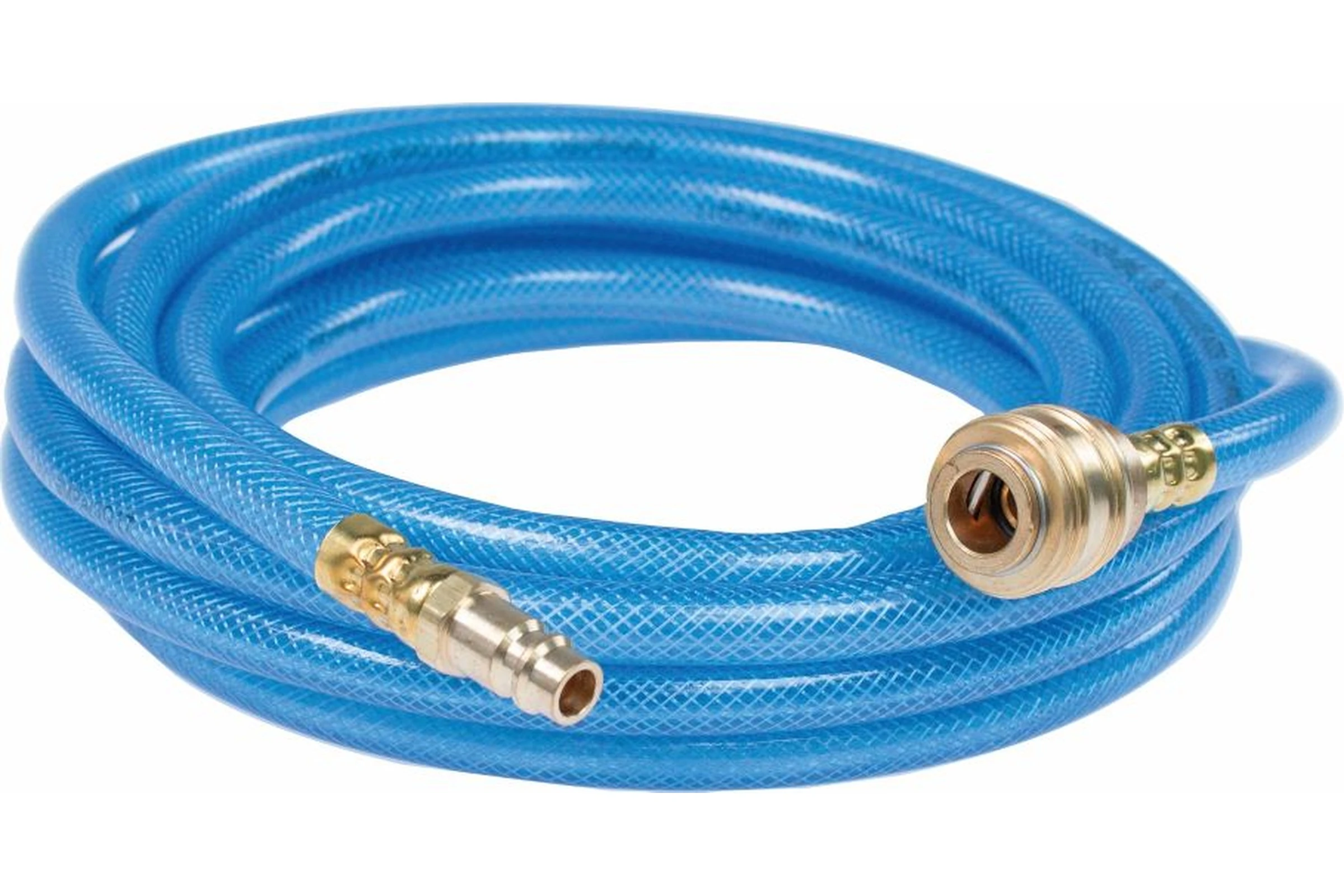 Wzmocniony wąż sprężonego powietrza PCV wraz z końcówkami 5 m, 9 x 3 mm, NIE