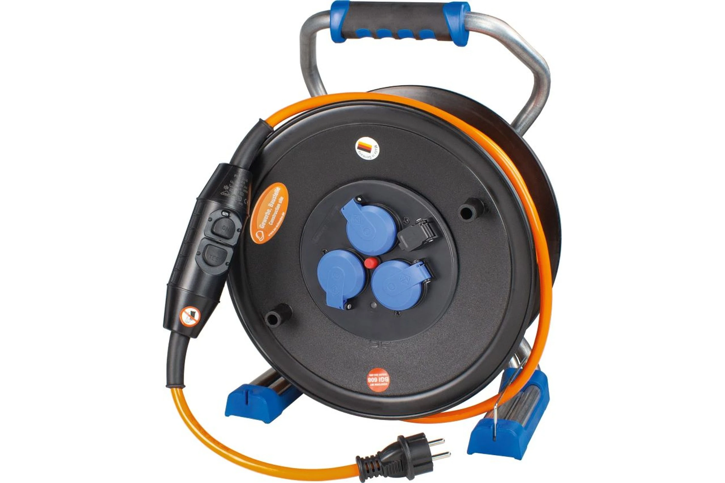 Przedłużacz bębnowy plastikowy Xperts PRCD-S 40 m H07BQ-F 3G2,5 IP44
