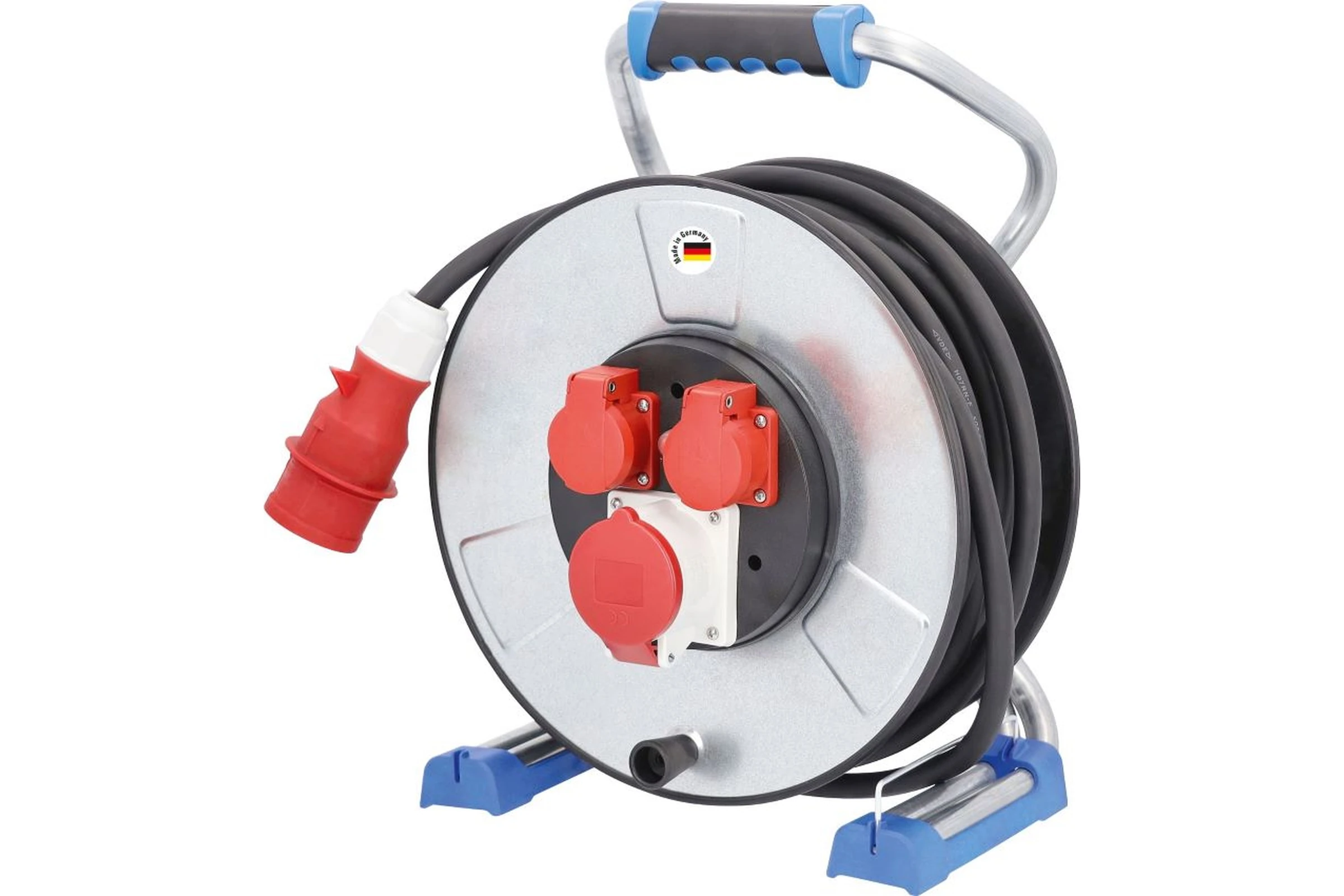 Przedłużacz bębnowy wzmacniany "IronCoat" Xperts CEE 25 m H07RN-F 5G2,5 IP44