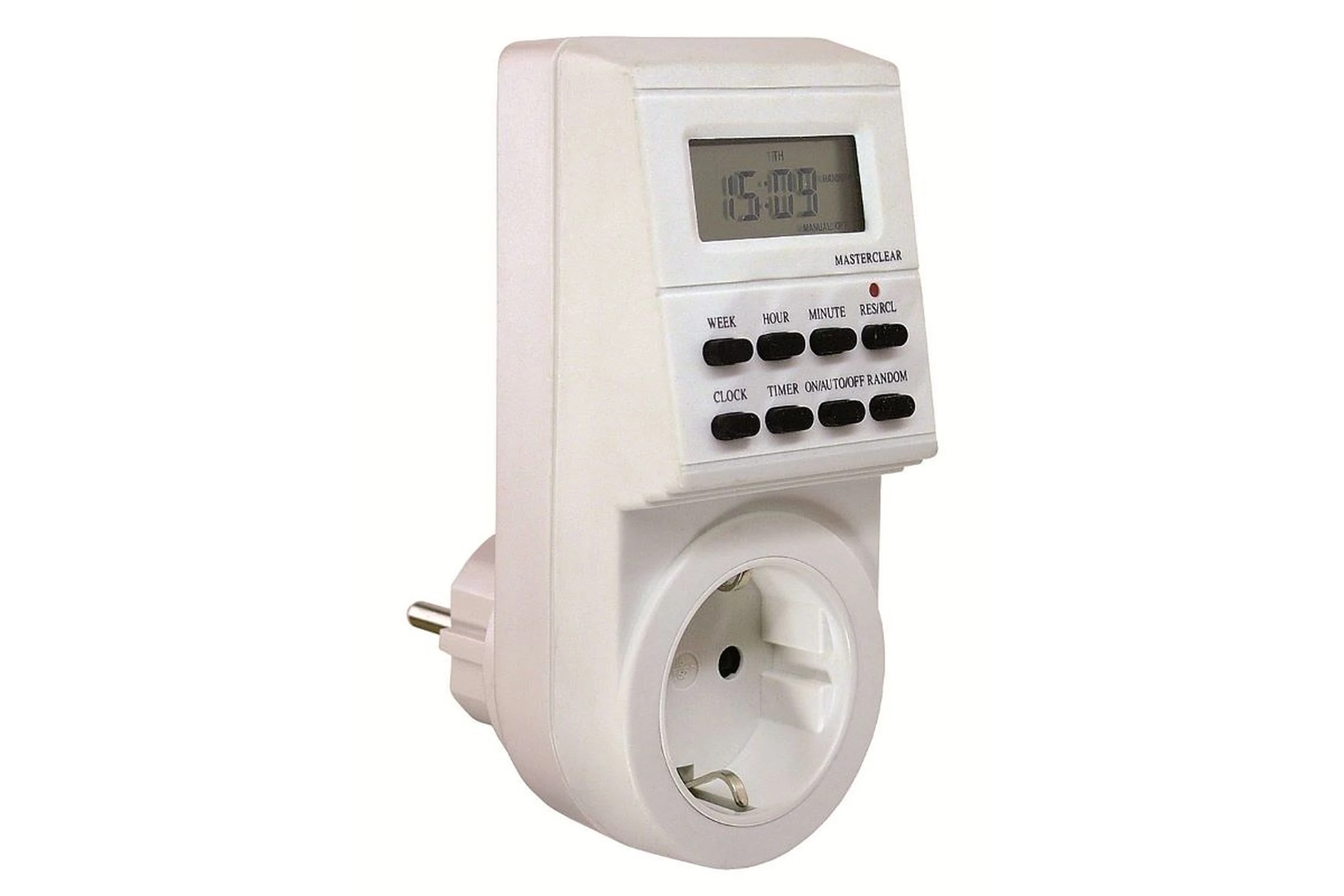 Timer tygodniowy cyfrowy IP20