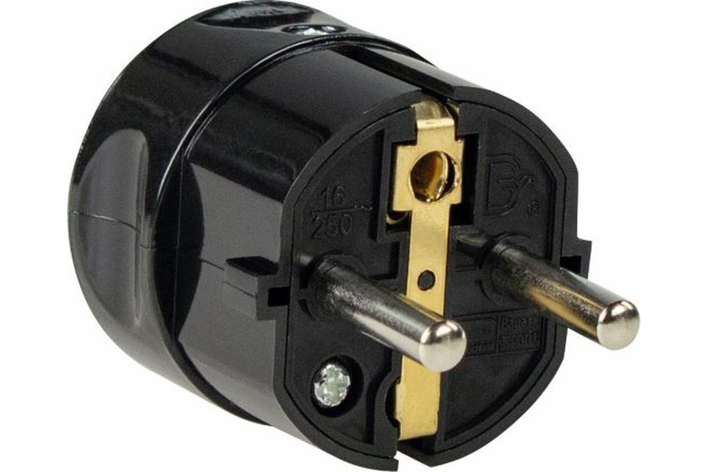 Wtyczka PVC prosta z tworzywa 230 V, 16 A, 2P+Z CZA IP20