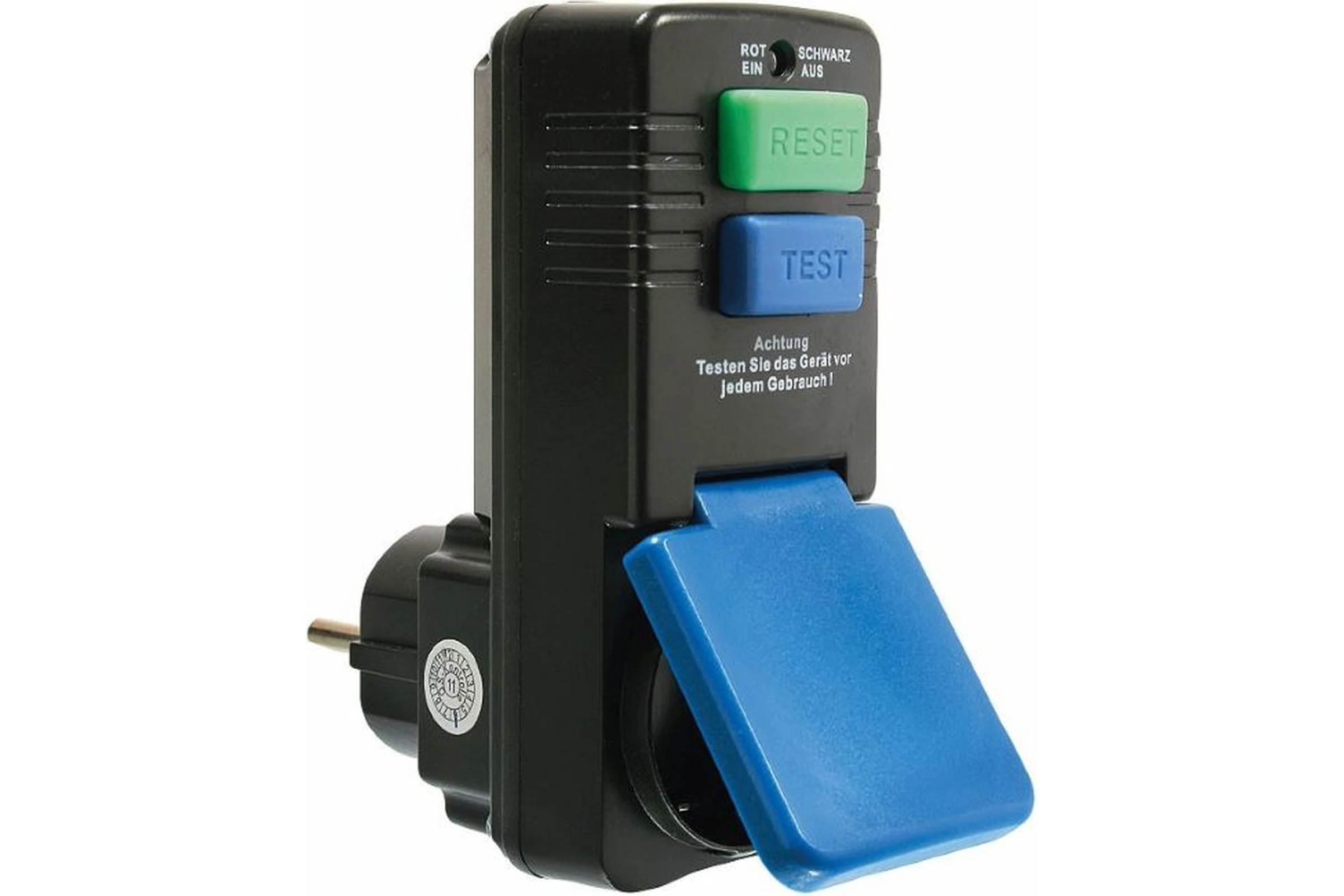 Wtyczko-gniazdo ochrony osobistej adapter PRCD 30 mA IP44