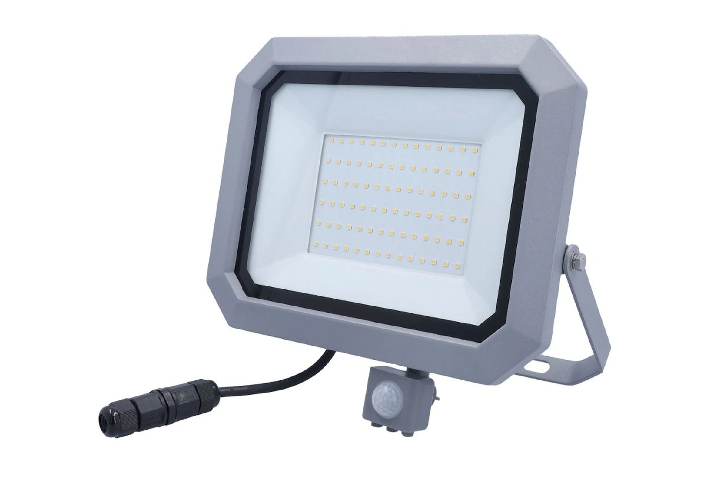 Naświetlacz CHIP-LED SlimlinePro 50 W - 6500 lm z czujnikiem ruchu
