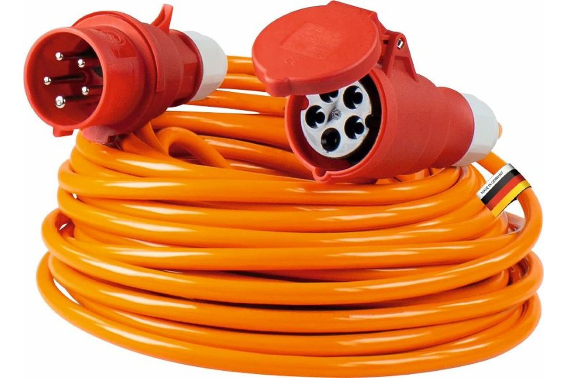 Przedłużacz CEE 400 V, 32 A, 5P 50 m H07BQ-F 5G4