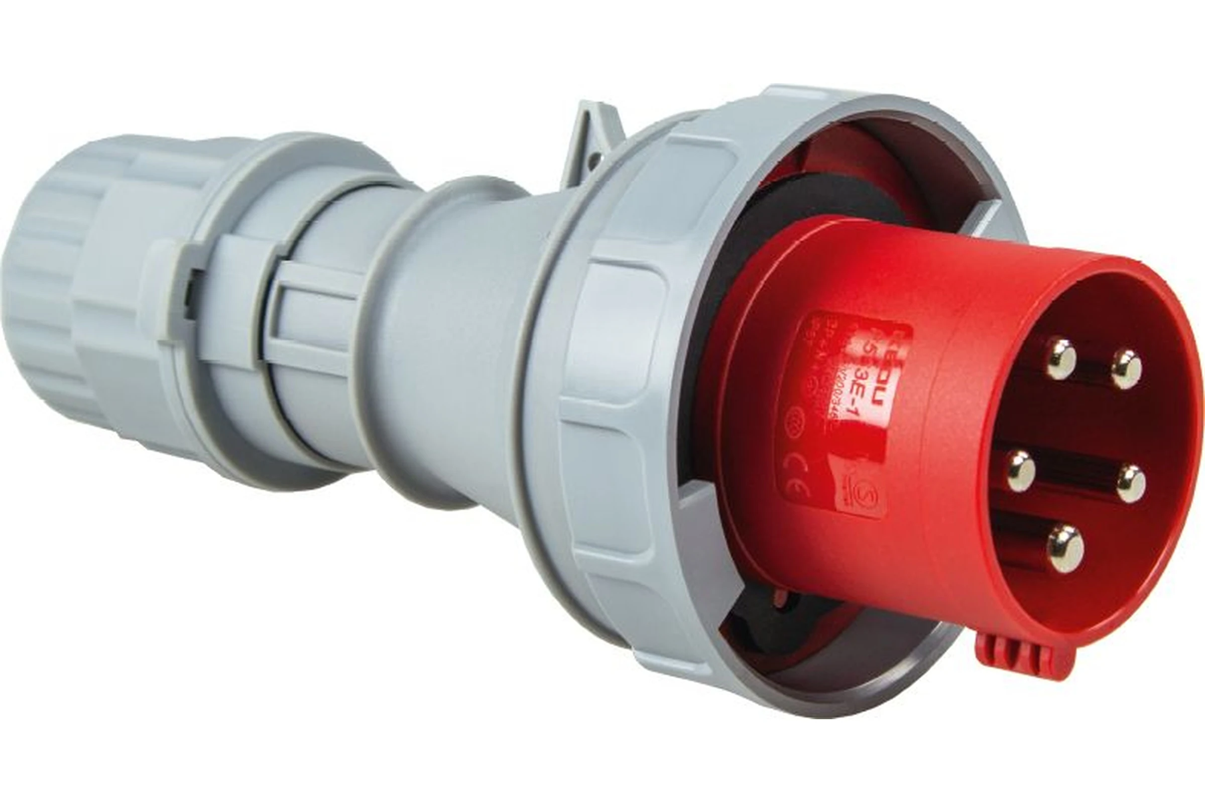 Wtyczka CEE 400 V, 63 A, 5P 6h, SZA-CZE IP67