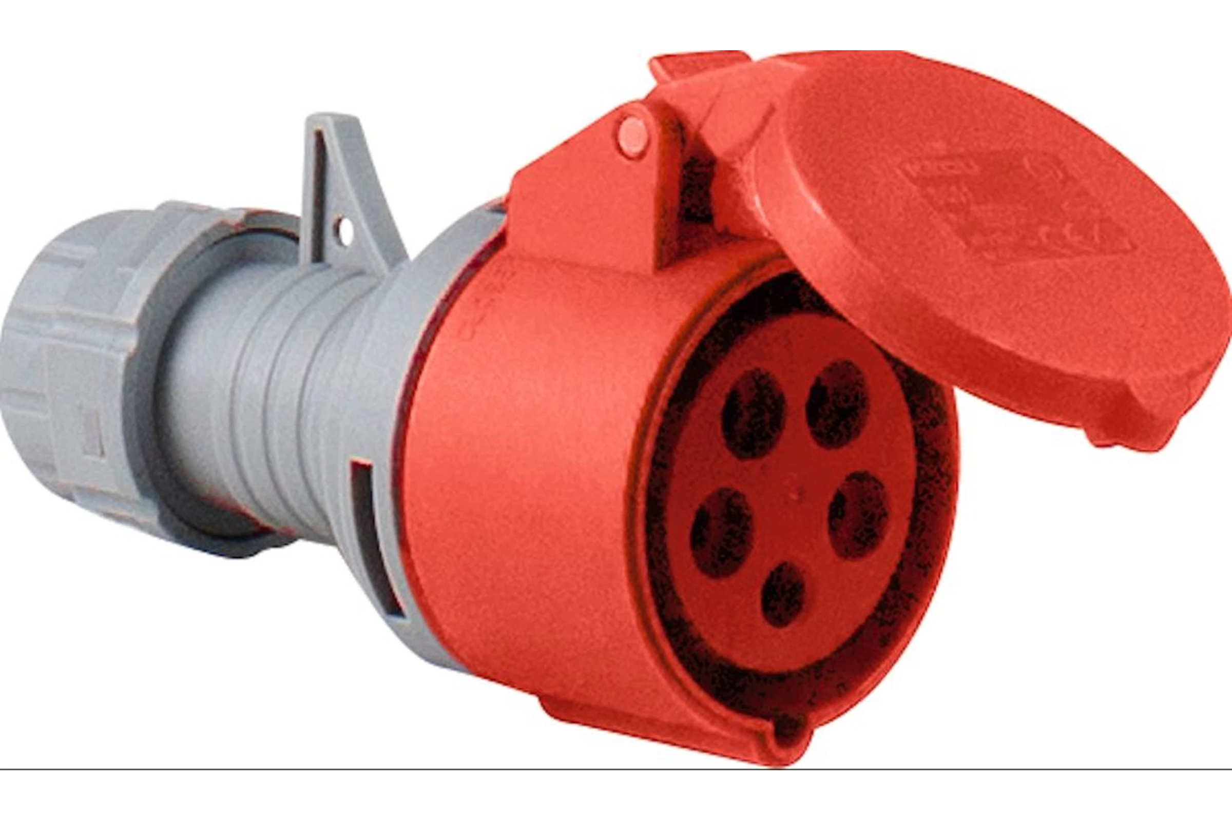 Gniazdo CEE 400 V, 16 A, 5P 6h, SZA-CZE IP44