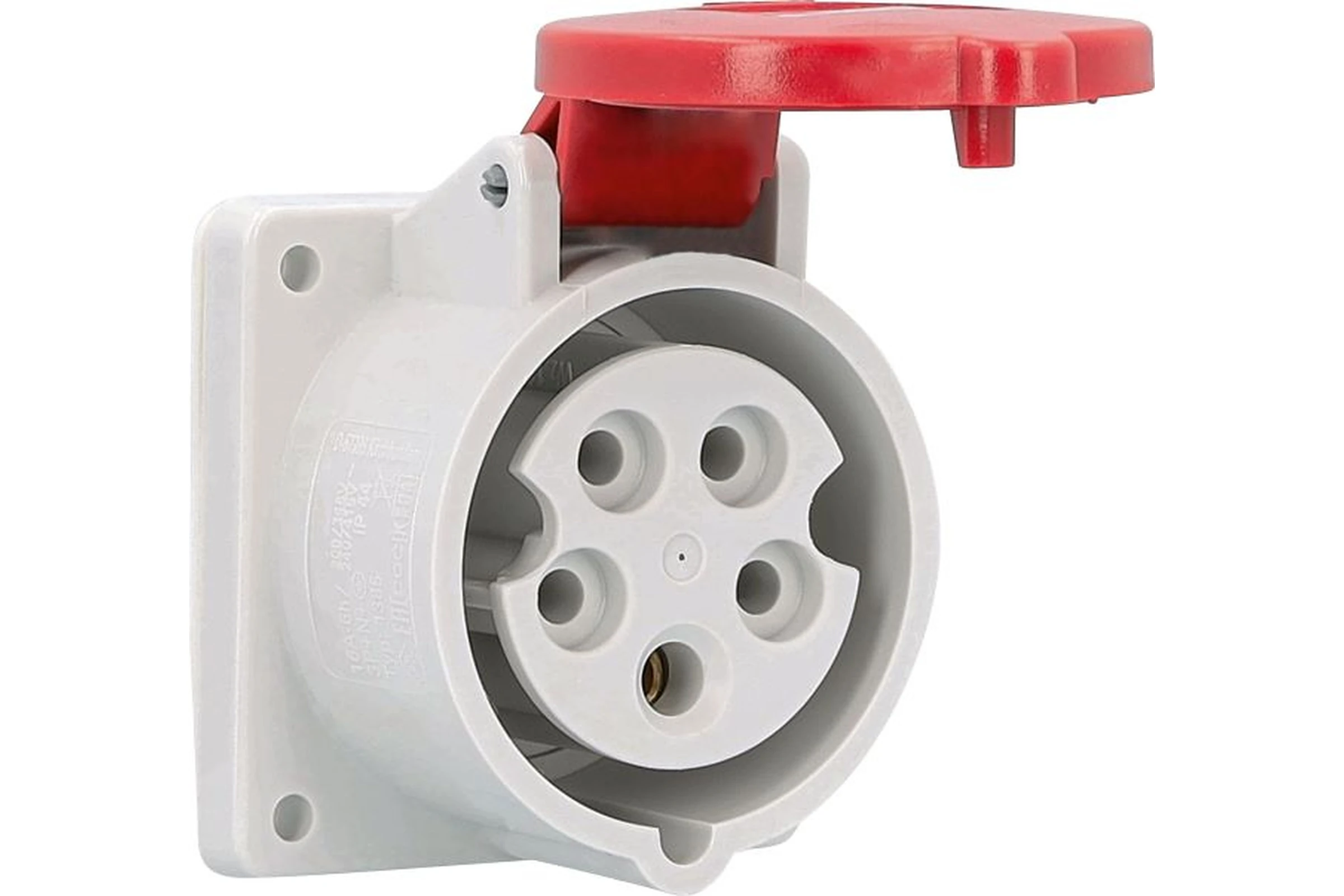 Gniazdo tablicowe CEE 400 V, 16 A, 5P 6h, SZA-CZE IP44