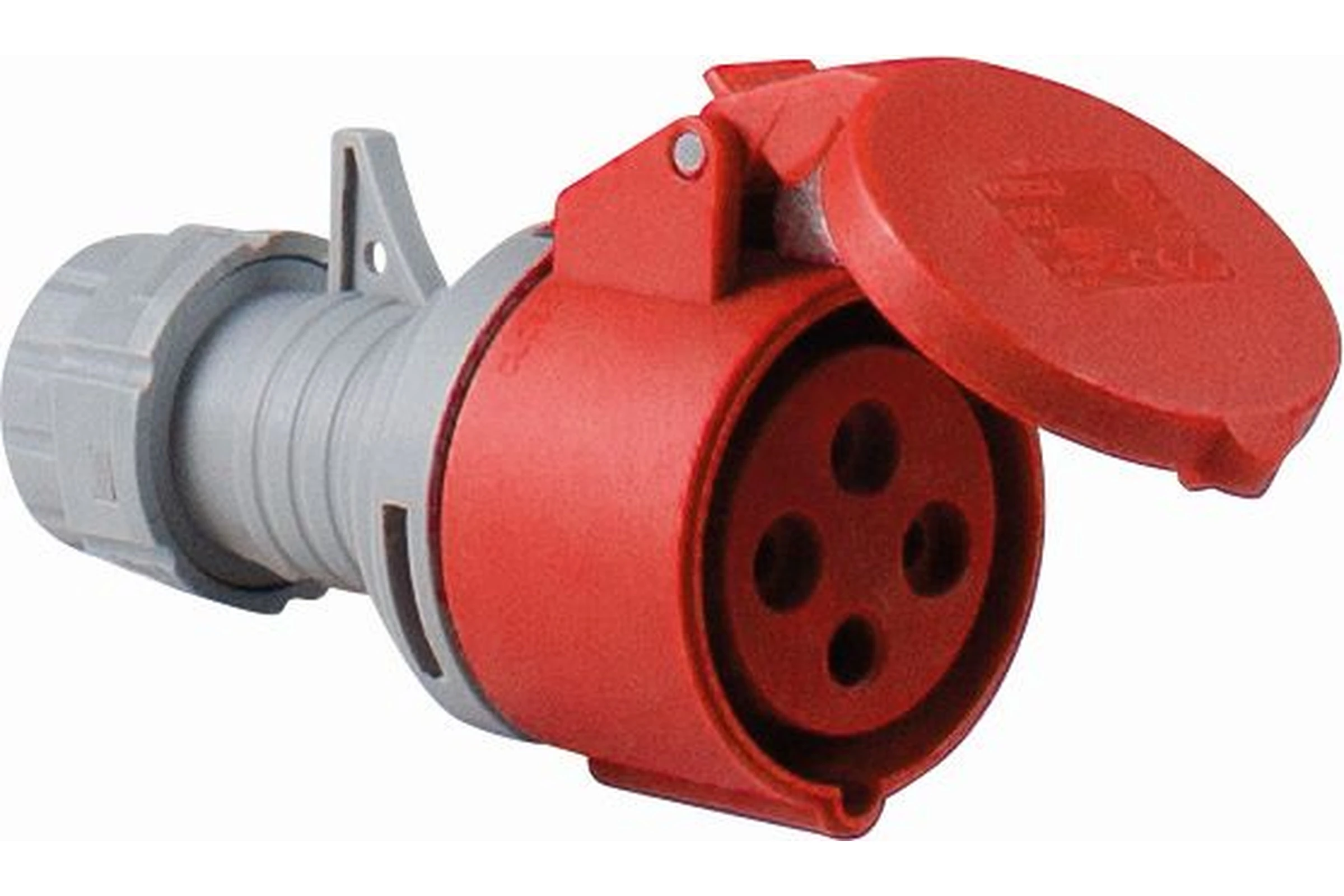 Gniazdo CEE 400 V, 16 A, 4P 6h, SZA-CZE IP44