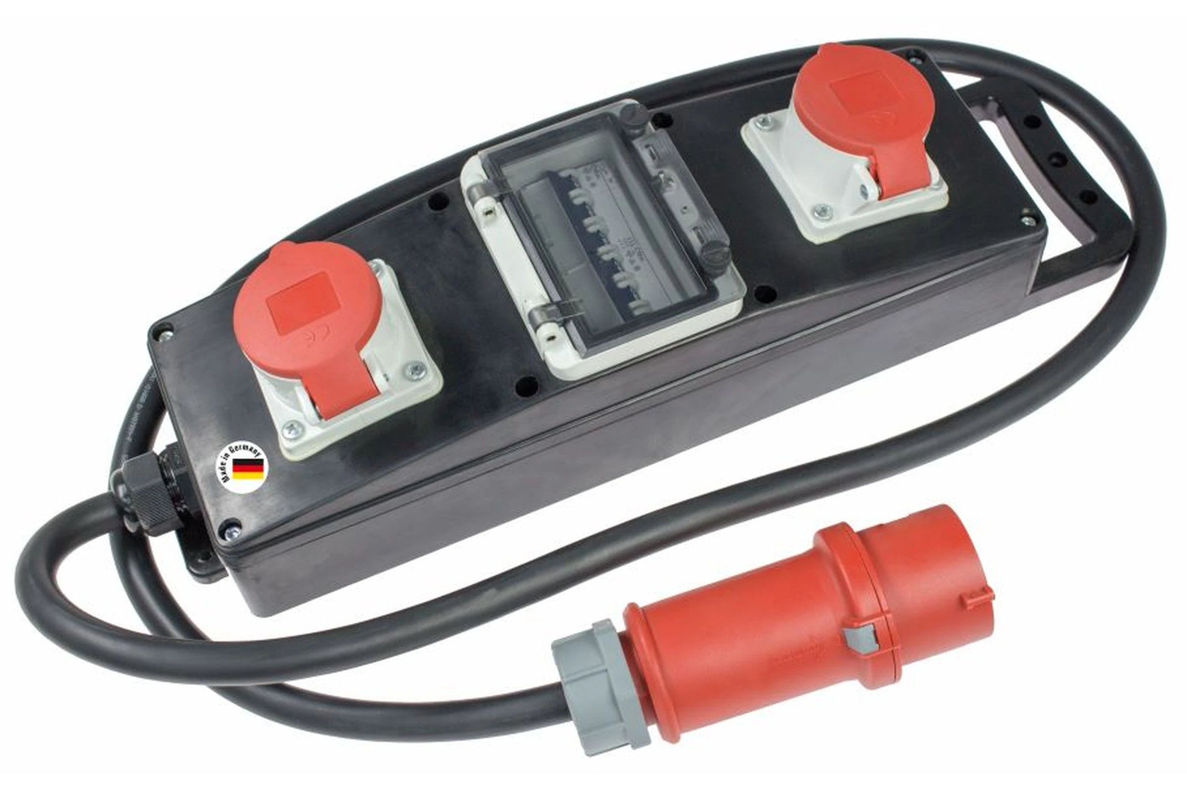 Listwa zasilająca budowlana S10+, 2 m H07RN-F 5G6 22 kW