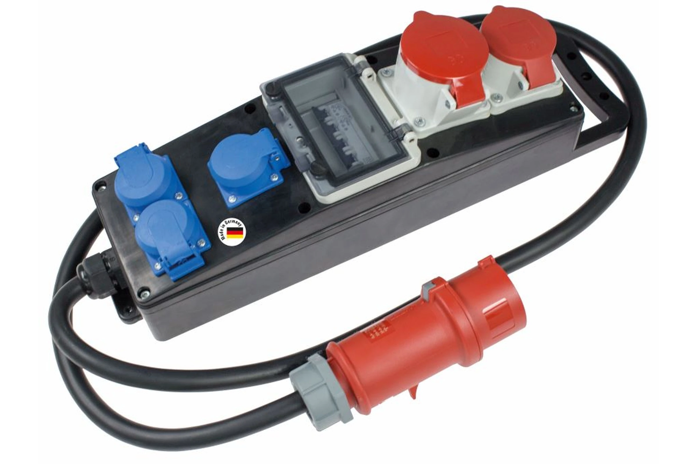Listwa zasilająca budowlana S11+, 2 m H07RN-F 5G6 22 kW