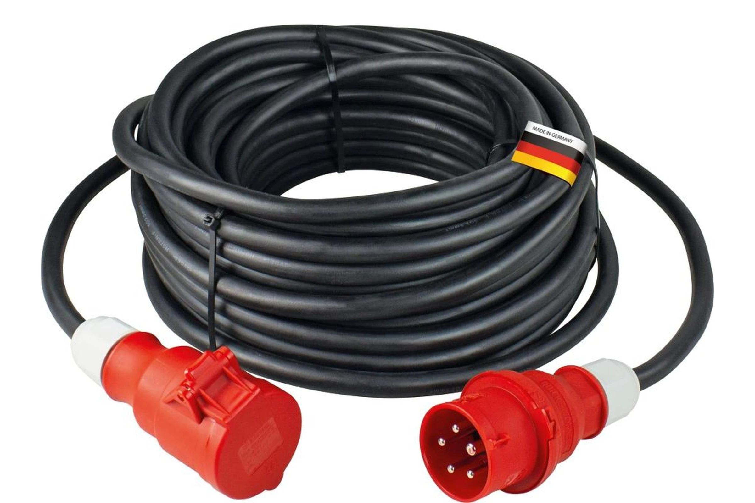 Przedłużacz CEE 400 V, 32 A, 5P 5 m H07RN-F 5G6