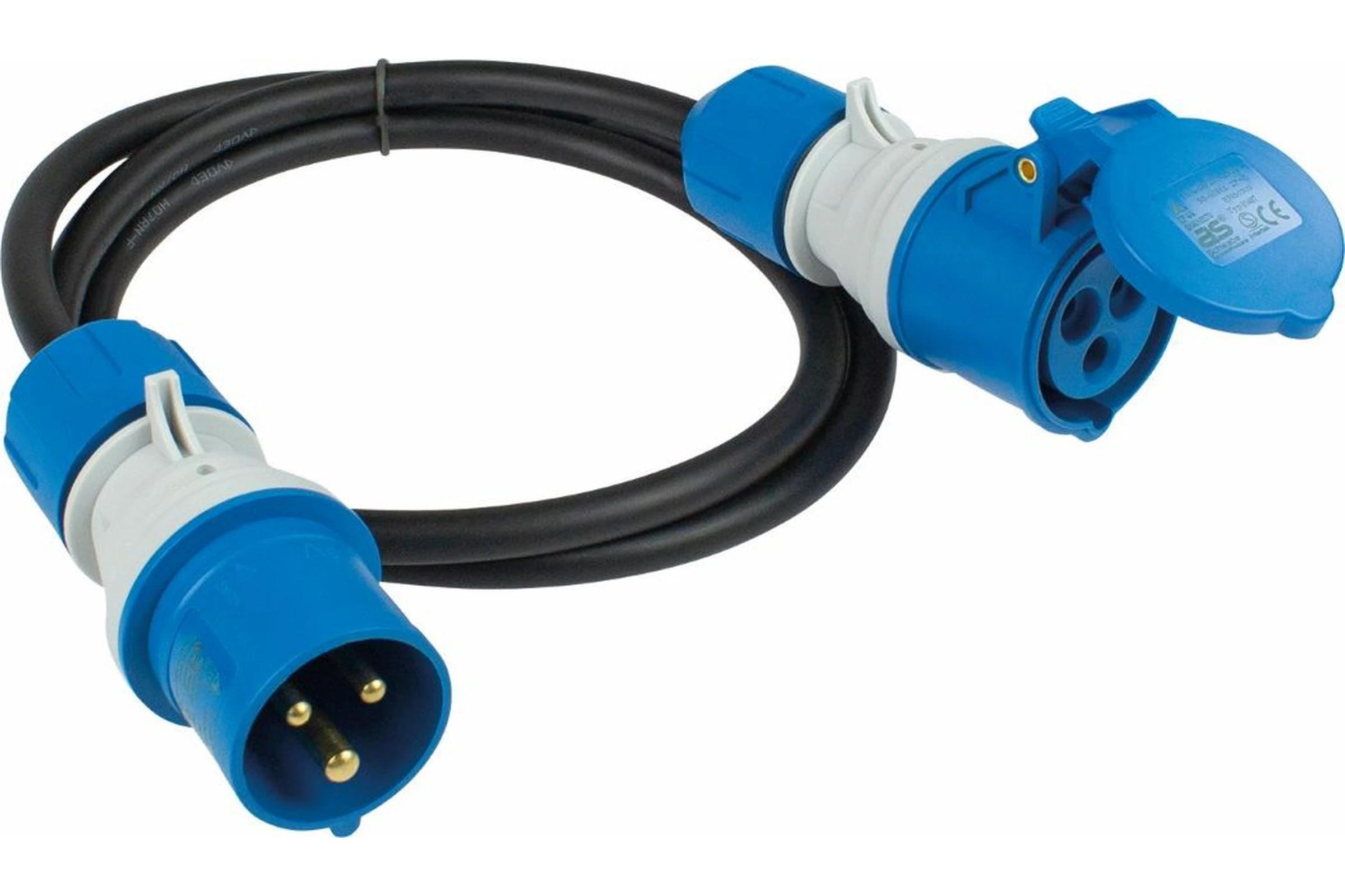 Przedłużacz CEE 230 V, 16 A, 3P 1,5 m H07RN-F 3G2,5