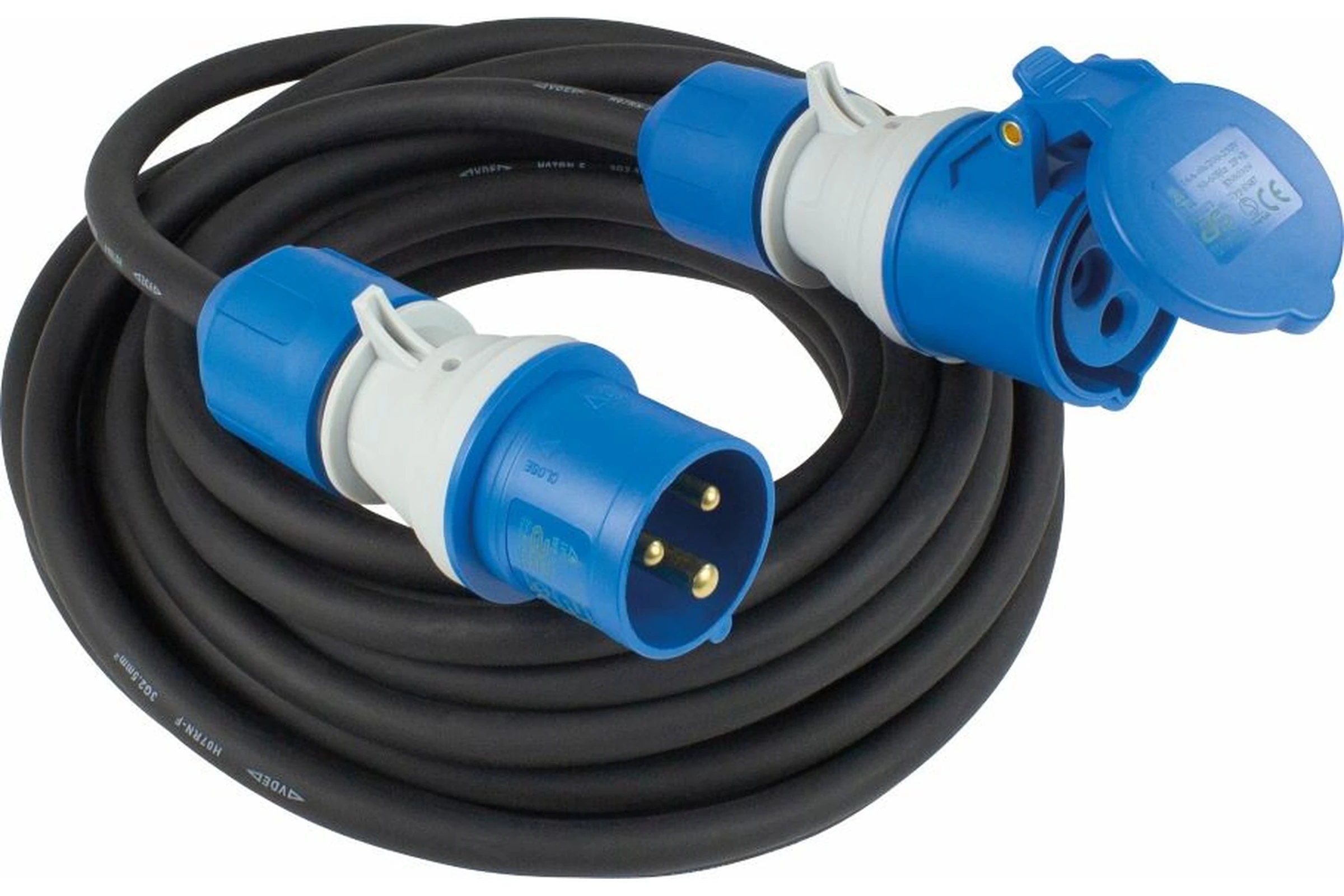 Przedłużacz CEE 230 V, 16 A, 3P 10 m H07RN-F 3G2,5