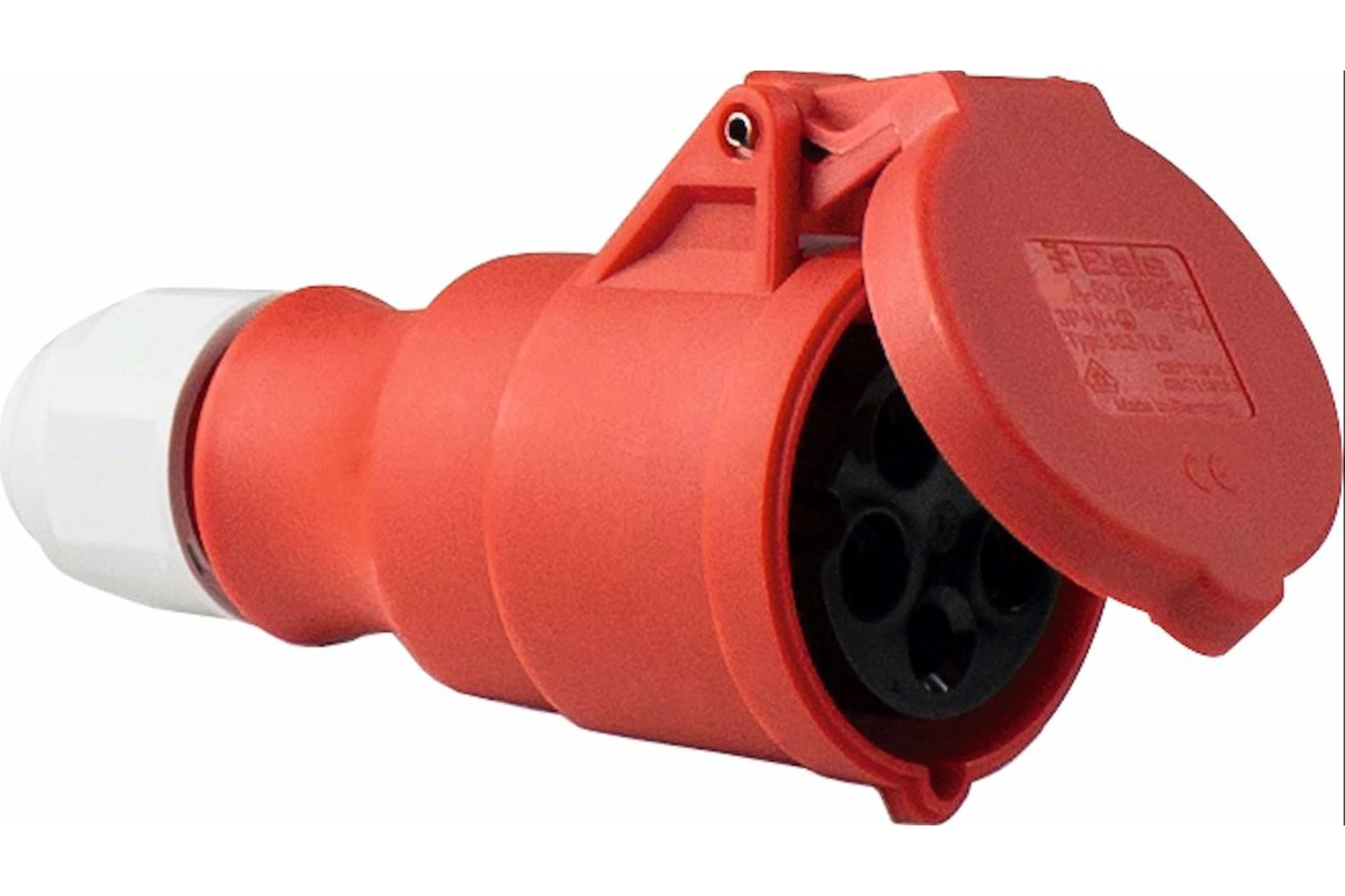 Gniazdo CEE 400 V, 32 A, 5P 6h, CZE IP44