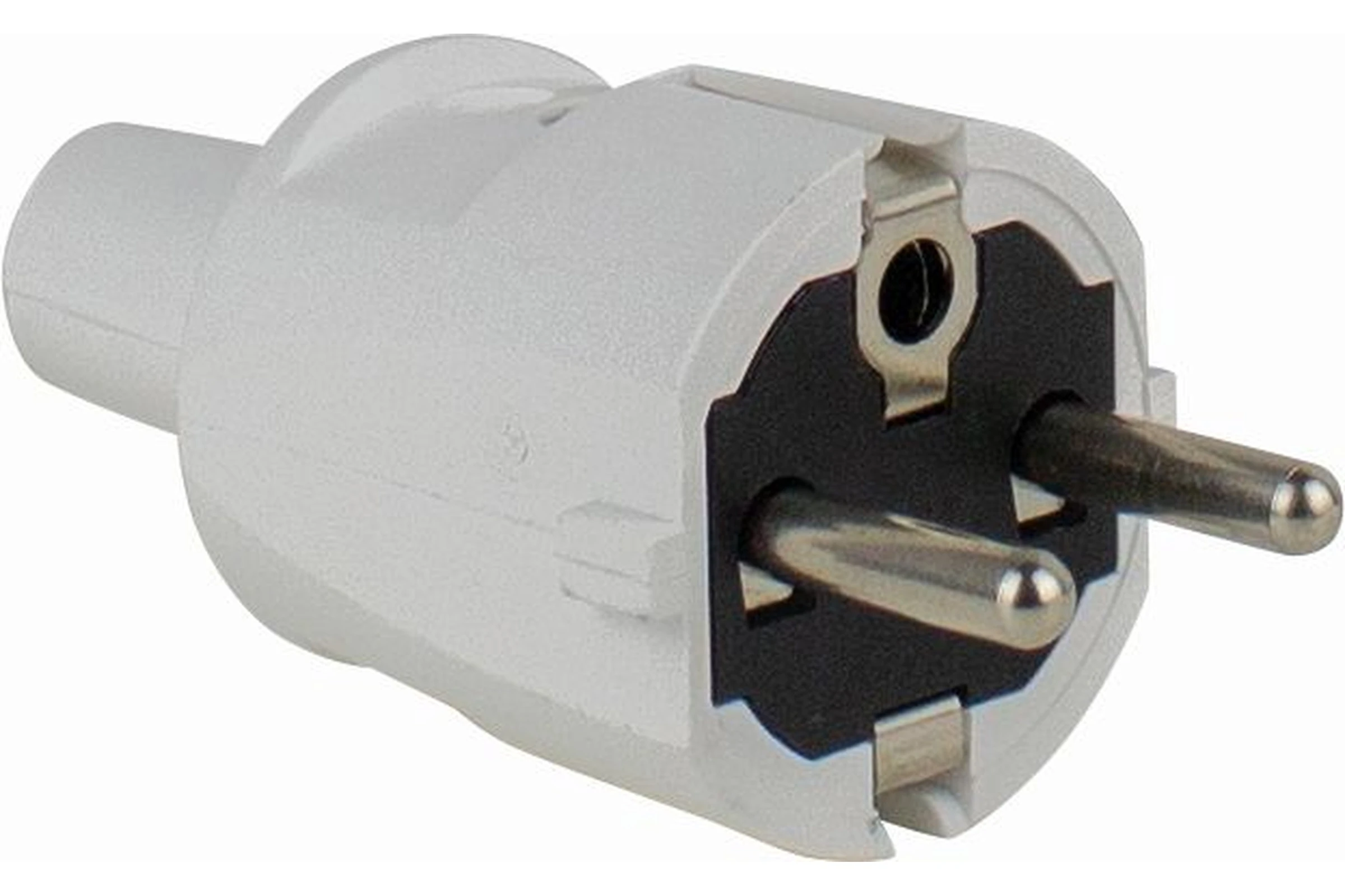 Wtyczka prosta z tworzywa 230 V, 16 A, 2P+Z BIA IP20