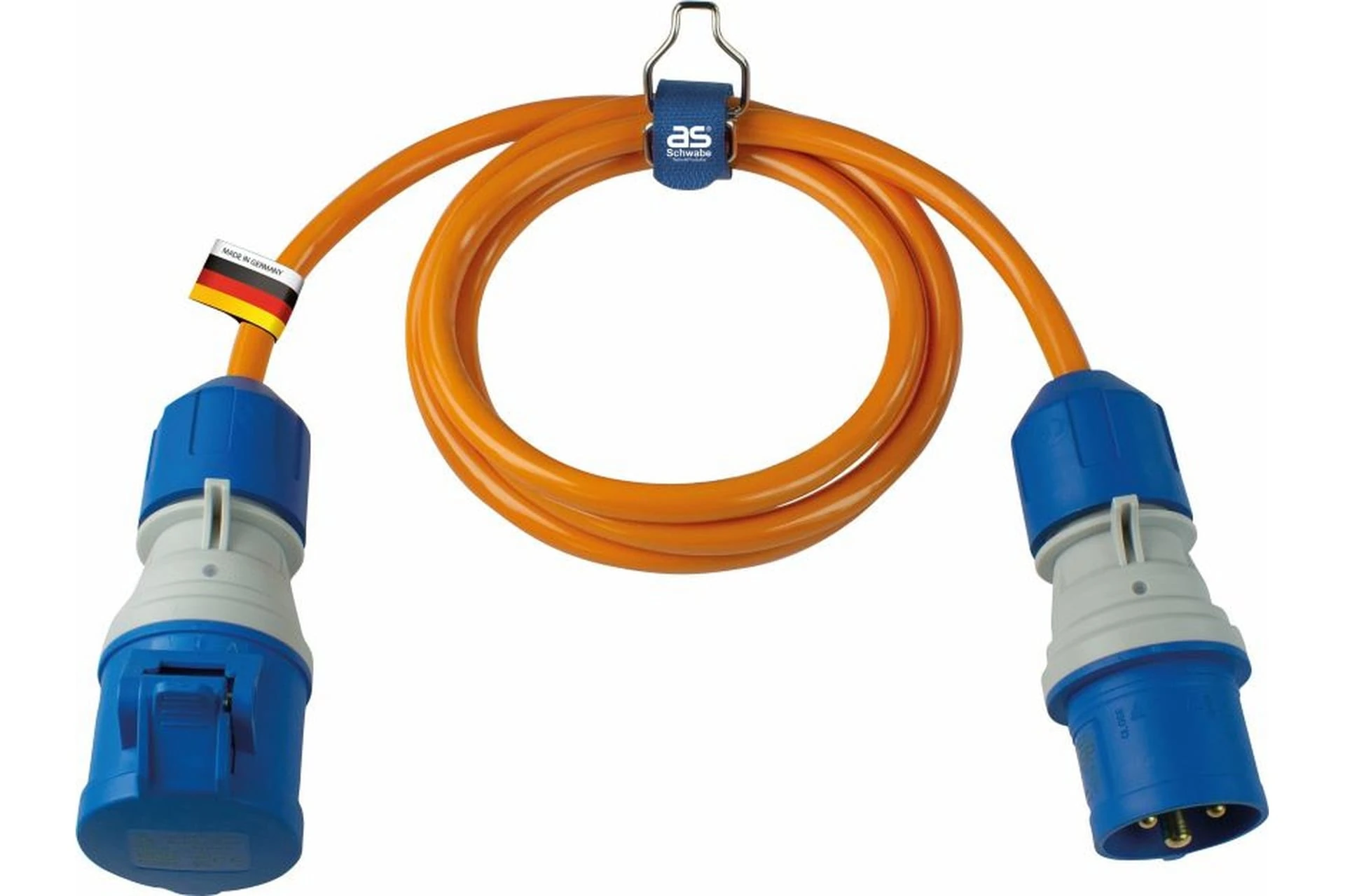 Przedłużacz CEE 230 V, 16 A, 3P 1,5 m H07BQ-F 3G2,5