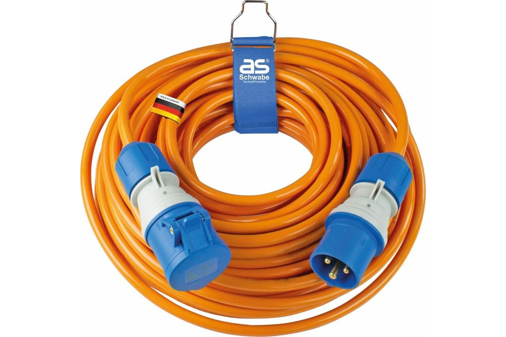 Przedłużacz CEE 230 V, 16 A, 3P 25 m H07BQ-F 3G2,5