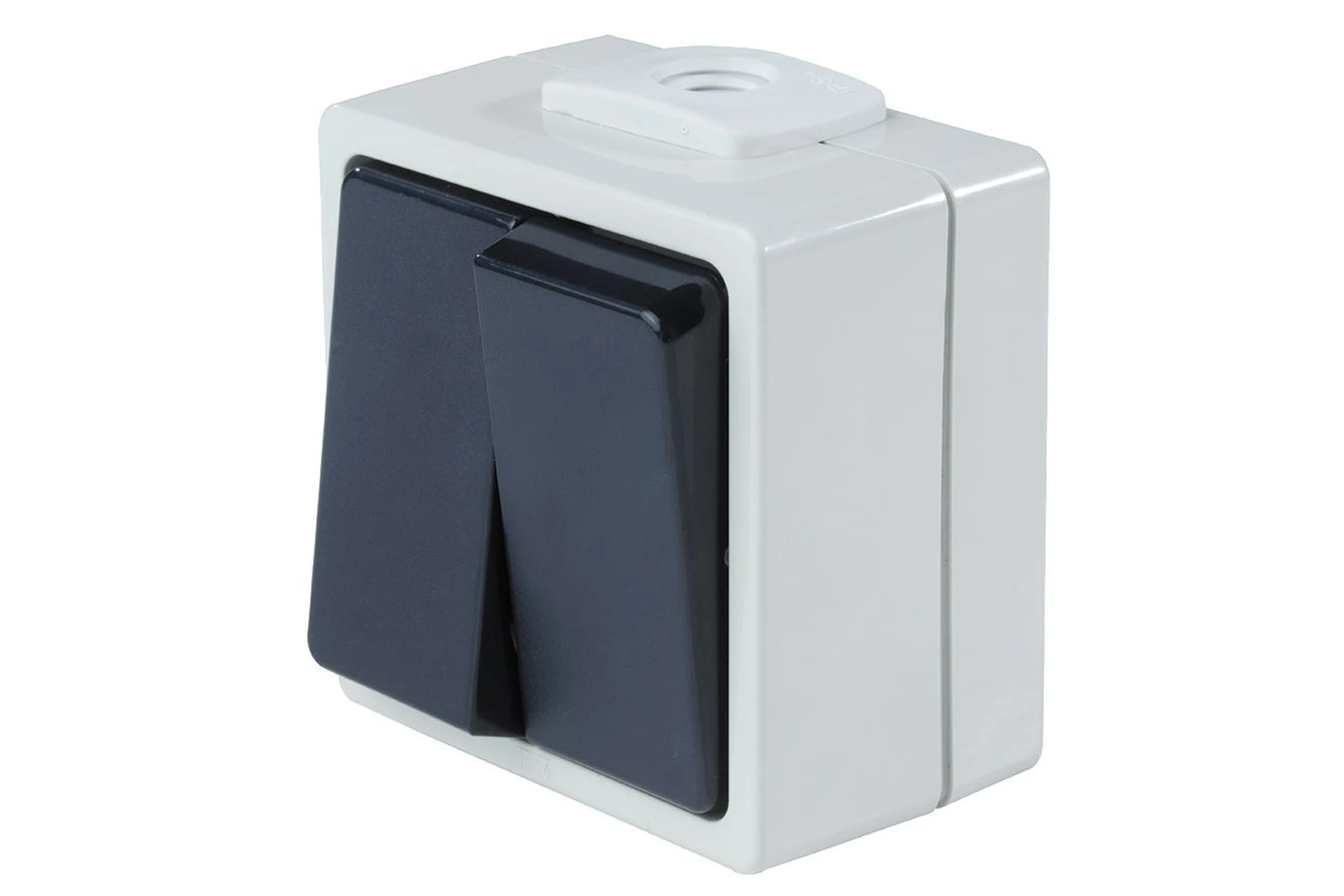 Łącznik podwójny 230 V, 10 A IP54