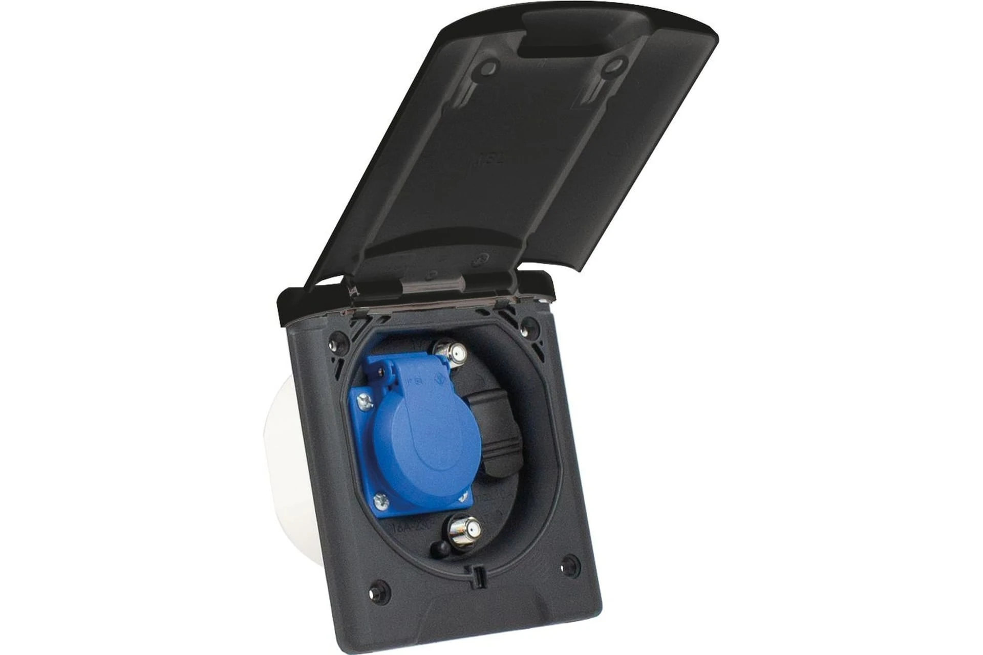 Wielofunkcyjne gniazdo do wbudowania CZA 230 V, 16 A, 2P+Z