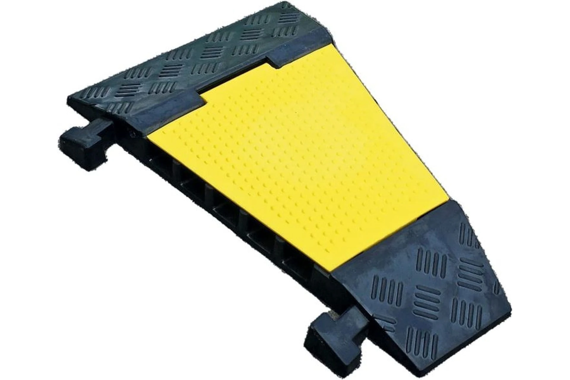 Najazd kablowy MAXI, kątowy, 30° z pięciokrotnym kanałem kablowym - 40x40 mm