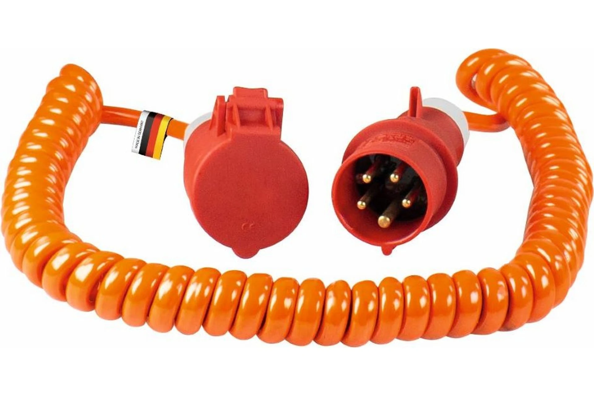 Przedłużacz budowlany spiralny CEE do 5 m H07BQ-F 5G1,5 POM