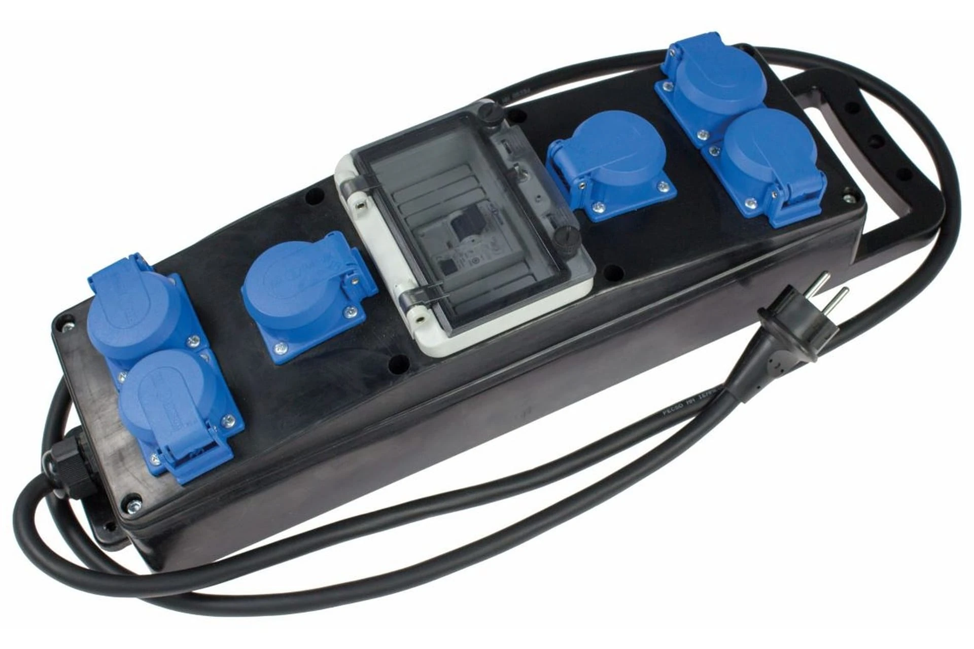 Listwa zasilająca budowlana S1+, 2 m H07RN-F 3G2,5 3,6 kW "F"